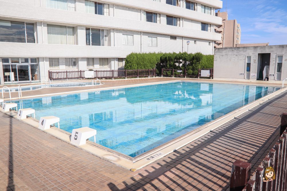 【茨城住宿】大洗飯店Oarai Hotel海景套房擁美麗海景、緊鄰海上鳥居「大洗磯前神社」 - 第23張圖 大洗飯店游泳池介紹