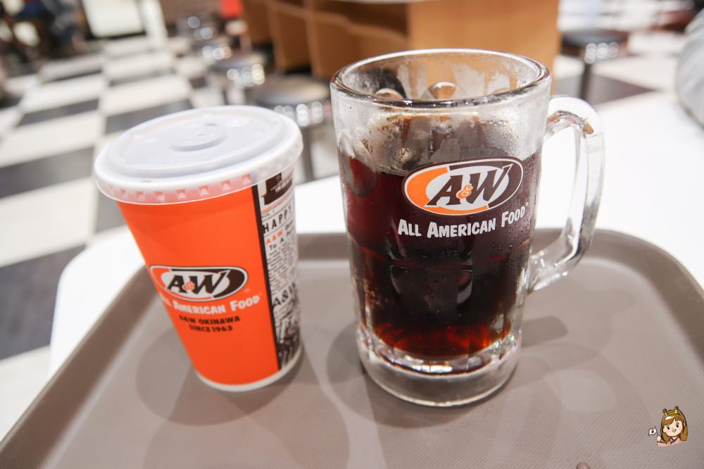 A&W漢堡餐點推薦